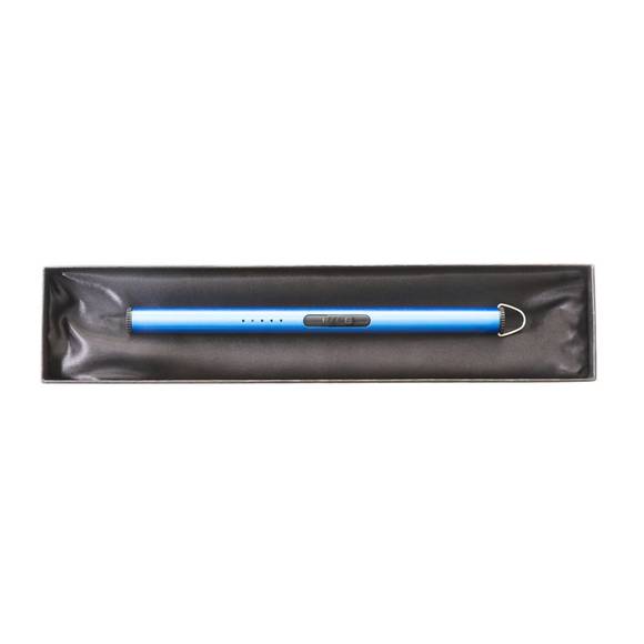 NEW CREATIVE GIFTS INTERNATIONAL flameless cylinder lighter in blue - Picture 2 of 2